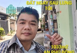 Đất Khủng 1033m2 Chỉ 20x tỷ An Phú Đông Quận 12 TPHCM