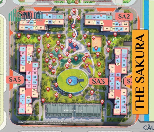 Bán căn hộ The Sakura SA1 2PN +1,70m2 giá 3 tỷ 7,mua bán căn hộ Vinhomes Smart City Tây Mỗ
