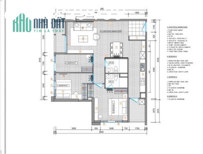 Hợp lý quá! Căn hộ The Sun - full tiện ích - gần trường Lomonoxop - gần BigC - 95.46m2 3PN + 2VS