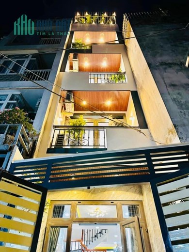 Bán nhà p12 Gò Vấp, 5 tầng, 6pn, dtsd 200m2, xe hơi tới nhà 5ty, hoàn công đủ