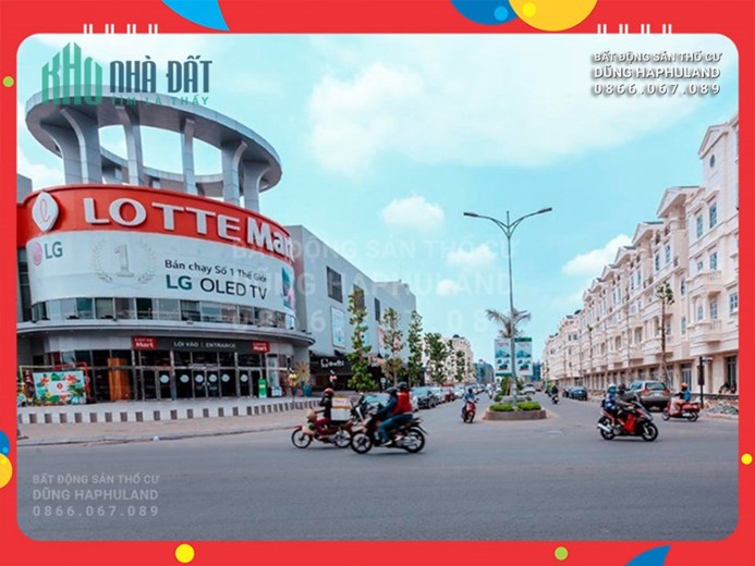 GV. Nhà 2 mặt đường 6M gần Lotte Mart / Cityland Park Hills. 95m2, 4T.