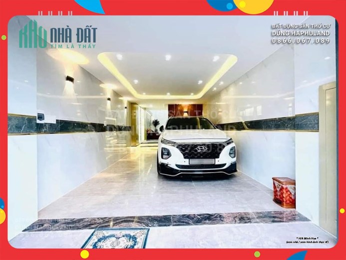 GV. Nhà 2 mặt đường 6M gần Lotte Mart / Cityland Park Hills. 95m2, 4T.