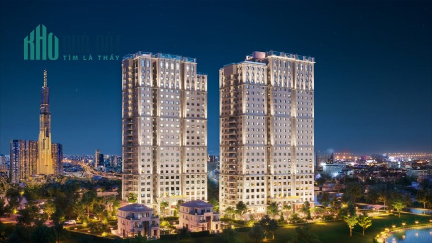 CHO THUÊ CĂN HỘ PARIS HOÀNG KIM 2PN 17tr