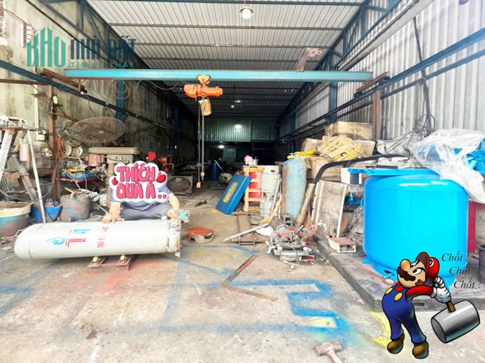 ĐƯỜNG 8M NGAY HÀ HUY GIÁP QUẬN 12 - NGANG 5M HIẾM, 82M2, CHỦ XÁC ĐỊNH BÁN ĐẤT TẶNG NHÀ XƯỞNG.
