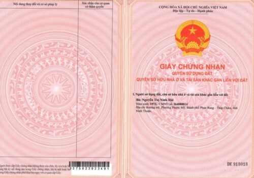 Cần bán gấp căn hộ chung cư C4 tầng 3 tại địa chỉ: Phường Thanh Sơn, Tp. Phan Rang – Tháp Chàm,