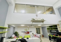 Hẻm 12m kimh doanh Trường Sơn, P15, Q10, 84m2, 4 tầng, sân thượng.