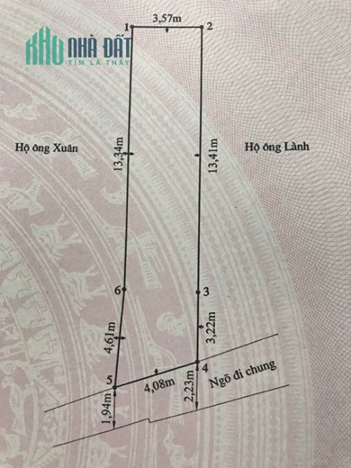 Bán nhà phố Hàng Kênh, 63m 2.5 tầng GIÁ 3.15 tỉ, sân cổng riêng