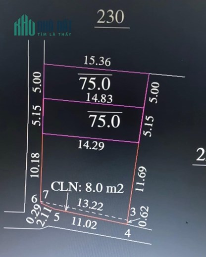 Chính Chủ Nhờ Bán 75m2  tại Xuân Tảo, Xuân Giang, Sóc Sơn.