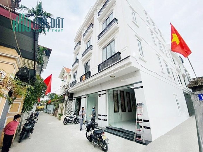 Bán nhà xây mới Ngô Gia Tự gần Chợ Cát Bi, 45m 4 tầng GIÁ 3.4 tỉ ô.tô đỗ cửa