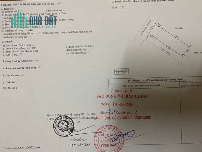 Bán nhà mặt ngõ Vĩnh Tiến 2 lô góc, diện tích 48m 4 tầng GIÁ 2.65 tỉ