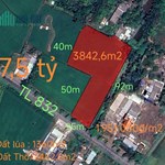 Bán lô đất thổ lúa mặt tiền tỉnh lộ 832 giá 7,5 tỷ