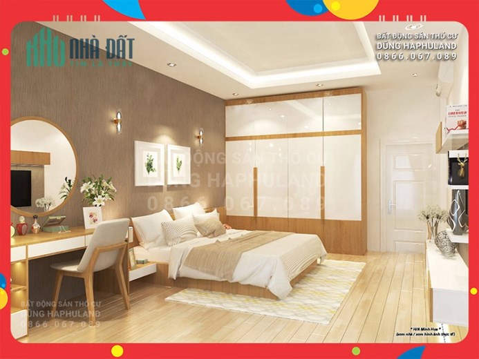 GV. 8x triệu/m2. Nhà MỚI ngang 6M, 2 mặt đường 5M, gần Công viên Làng Hoa. 130m2, 3T.