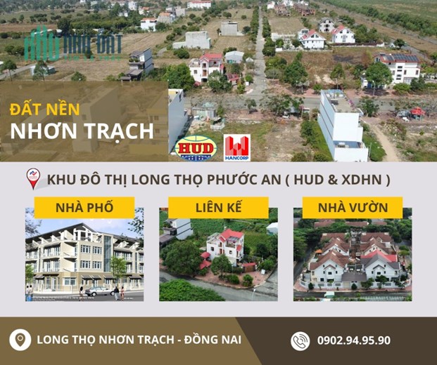 Đầu tư đất nền tiềm năng tại Nhơn Trạch cửa ngõ sân bay Long Thành