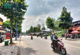 Đất mặt tiền, đường rộng, diện tích lớn, khu thị trấn Hóc Môn