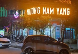 CẦN SANG QUÁN LẨU NƯỚNG KHÔNG KHÓI MẶT TIỀN ĐƯỜNG CẨM GIÀNG HẢI DƯƠNG