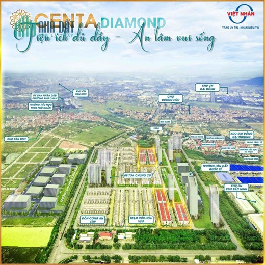 Chỉ 1.8 tỷ sở hữu ngay Shophouse Centa Diamond 4 tầng đẹp nhất TP Từ Sơn