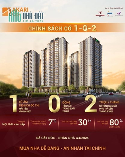Dự án Akari City có quy mô bậc nhất tại Bình Tân