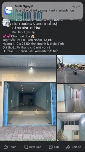 CẦN SANG LẠI MẶT BẰNG TRỐNG ĐỂ LẤY LẠI CỌC Địa chỉ: đường Lê Thị Trung - An Phú - Thuận An - Bình