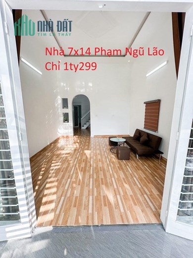 Bán Nhà Hẻm Phạm Ngũ Lão 7x14 - Chỉ 1.299 Tỷ - Buôn Ma Thuột