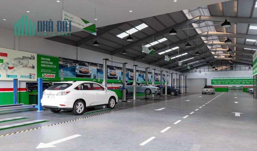 CẦN BÁN VĂN PHÒNG NHÀ XƯỞNG SỬA CHỮA Ô TÔ VỊ TRÍ TRUNG TÂM.