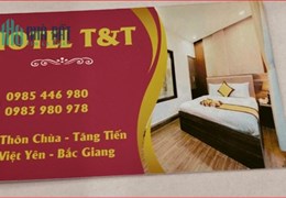 CHO THUÊ PHÒNG  9 TẦNG , Nội  Thất  Vip Hotels T & T Tại Thôn Chùa, Tăng Tiến, Việt Yên, Bắc Giang