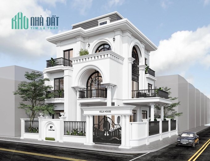 Bán biệt thự góc hai mặt tiền đường nội bộ, gần QL 1A, hơn 800m2, Phường An Phú Đông