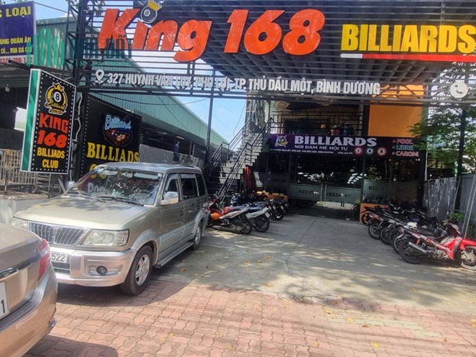 Cần sang nhanh CLB Bida King 168  tại 327 Huỳnh Văn Lũy, P. Phú Mỹ, TP.Thủ Dầu Một, Bình Dương