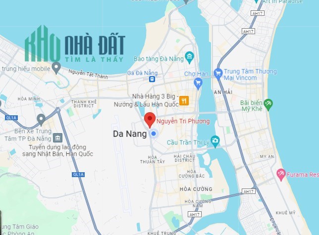 ♣ Đất Mặt Tiền đường 10.5 Nguyễn Tri Phương Trung Tâm Đà Nẵng, 600m2