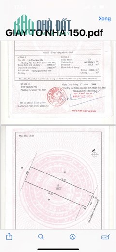 CHÍNH CHỦ CẦN BÁN CĂN NHÀ VỊ TRÍ ĐẸP TẠI Đường Tân Sơn Nhì - Quận Tân Phú - HCM
