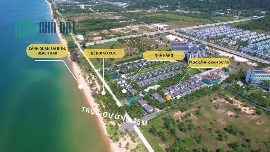 Biệt thự cao cấp mặt biển Bãi Trường - Phú Quốc