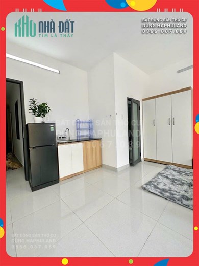 GV. CHDV 15P gần đường Phạm Văn Chiêu, TN 50 triệu/th. 122m2, 6T, có Hầm, đường 7M.