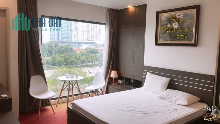 Bán Nhà Mặt Phố Quan Hoa 52m2 x 8 tầng nổi + 1 hầm thang máy 12 phòng khép kín full nội thất sang