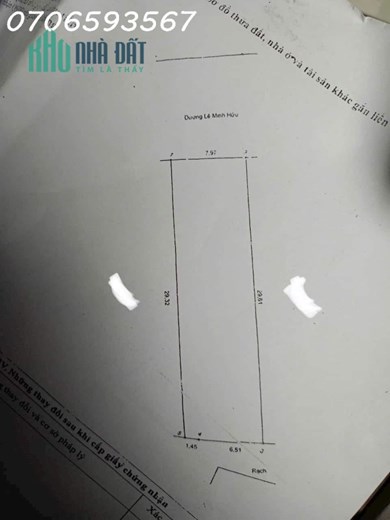 BÁN NHÀ MẶT TIỀN P4 TP VĨNH LONG