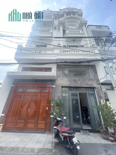 GẤP BÁN - NHÀ 5 TẦNG KHU ĐỒNG BỘ - PHAN HUY ÍCH - P12- NGAY EMART - HẺM XE TẢI THÔNG. NGANG 4M. GIÁ