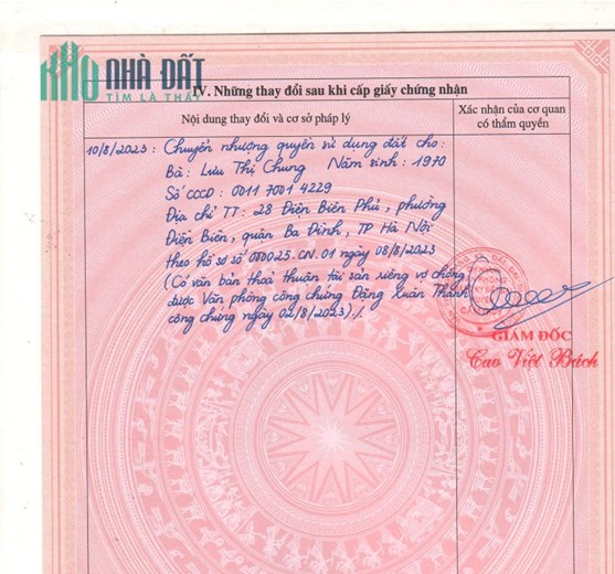 Ngộp bank bán gấp lô đất xã Cẩm Thành, Cẩm thuỷ, Thanh Hoá thích hợp làm khu nghỉ dưỡng, mở nhà