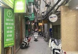 Căn nhà Mặt Ngõ thông Kinh Doanh 4 Tầng Đường Trường Chinh, thông sang phố tôn thất tùng, Khương