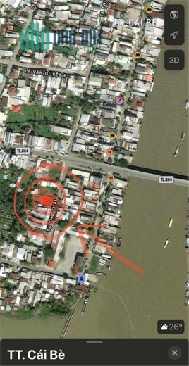 CHÍNH CHỦ CẦN BÁN ĐẤT MẶT TIỀN đẹp tại Thị trấn Cái Bè, Huyện Cái Bè, Tiền Giang