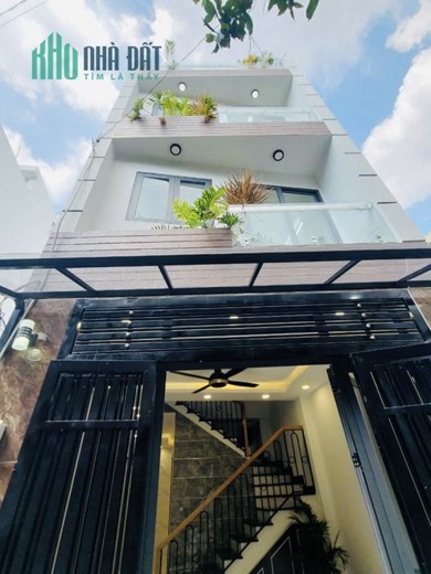 bán nhà mới xây - p4 nguyễn thái sơn -  4pn 4wc - 1 trệt 3 lầu - giá 5.89 tỷ - bank định giá 5 tỷ