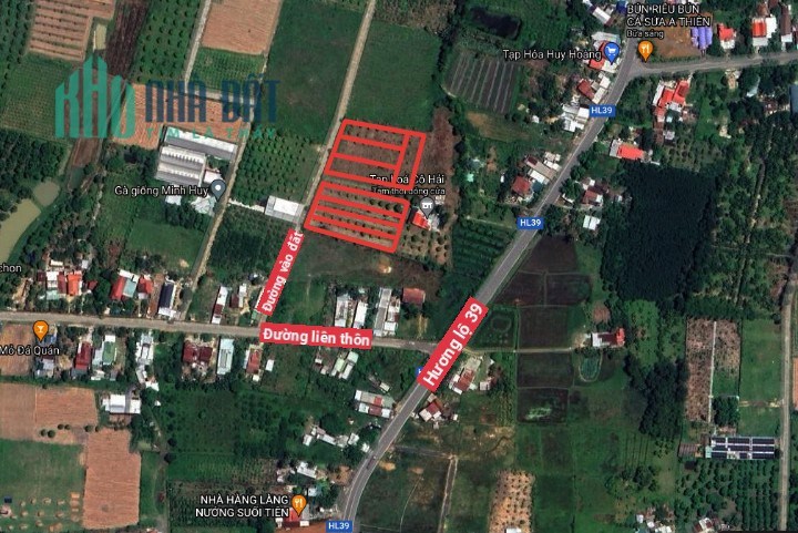 SUỐI TIÊN-DIÊN KHÁNH ĐẤT QH THỔ CÁCH HL 39 CHỈ 300m GIÁ ĐẦU TƯ-LH 0906 359 868