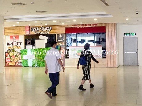Cho thuê sàn trong trung tâm thương mại giá ưu đãi 8$/m từ 120-250m