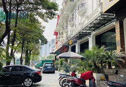 Bán shophouse mặt phố Tôn Thất Thuyết 120m 6 tầng, MT5.5m thang máy nhập nội thất hiện đại giá 62 tỷ