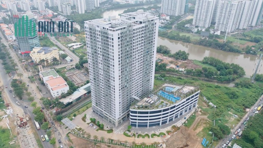 Cần bán nhà thô căn 2PN chung cư Lavida Plus Q7 giá 4.65 tỷ tổng giá, hỗ trợ vay