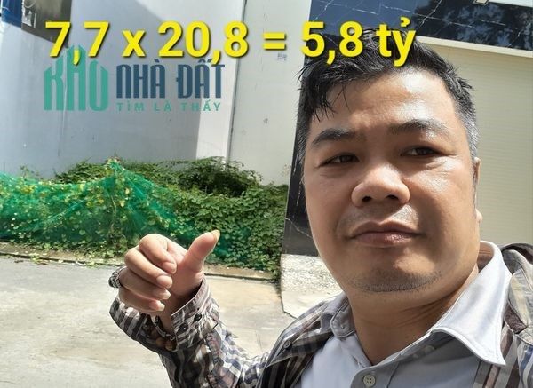 Đất Biệt Thự CHDV 161m2 có 5,8 tỷ An Phú Đông Quận 12 TPHCM