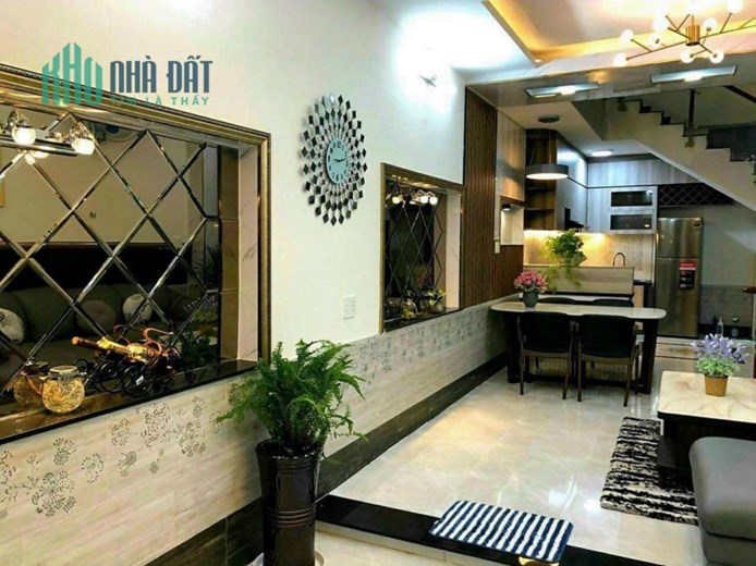 BÁN GẤP NHÀ SỔ HỒNG RIÊNG -HẺM XE HƠI , HUỲNH TẤN PHÁT, THị TRẤN NHÀ BÈ - 4M X 13M
