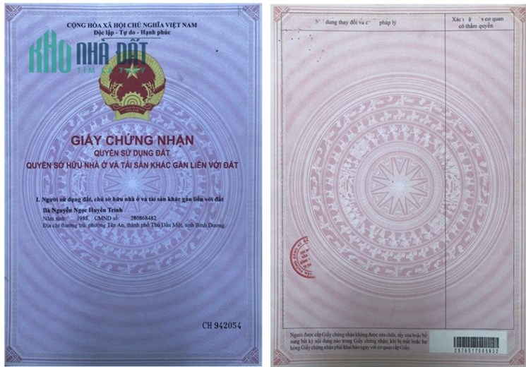 ĐẤT CHÍNH CHỦ - GIÁ TỐT - Tại Phường Tân An, TP Thủ Dầu Một - Bình Dương