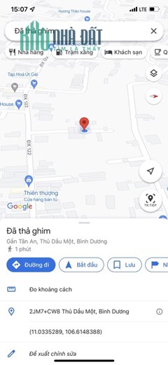 ĐẤT CHÍNH CHỦ - GIÁ TỐT - Tại Phường Tân An, TP Thủ Dầu Một - Bình Dương