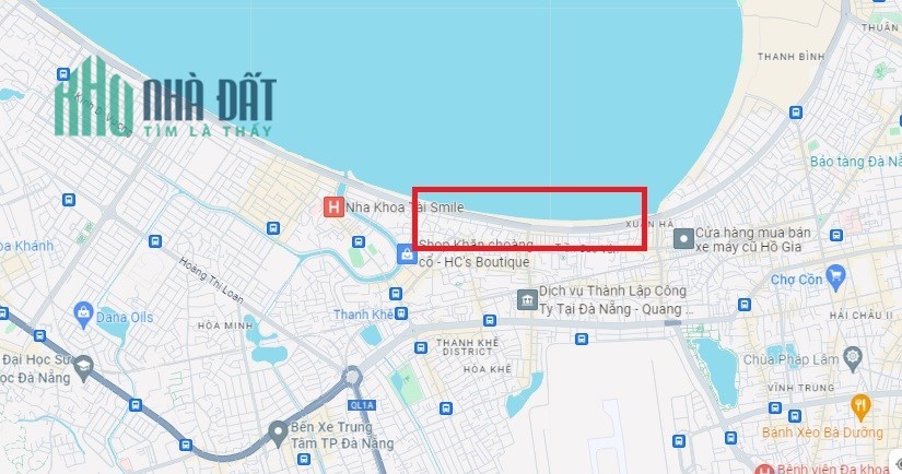 ♥ Nhà 3 Mặt Tiền Biển Nguyễn Tất Thành 127m2, 3 tầng, 10.x tỷ