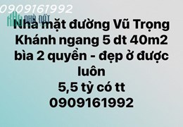 Nhà mặt đường Văn Cao vị trí đẹp buôn bán ok không còn căn thứ 2 tại  thị trường lúc này