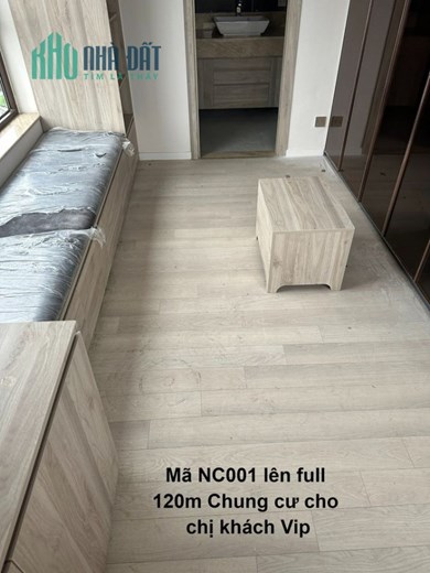 Mã NC001 lên full 120m 
Chung cư cho chị khách vip