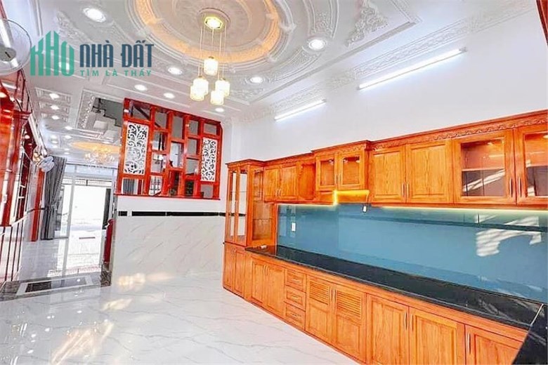Bán Nhà Mặt Tiền Số 100m2, 4 Tầng Gần Nguyễn Ảnh Thủ, Phường Hiệp Thành. Quận 12